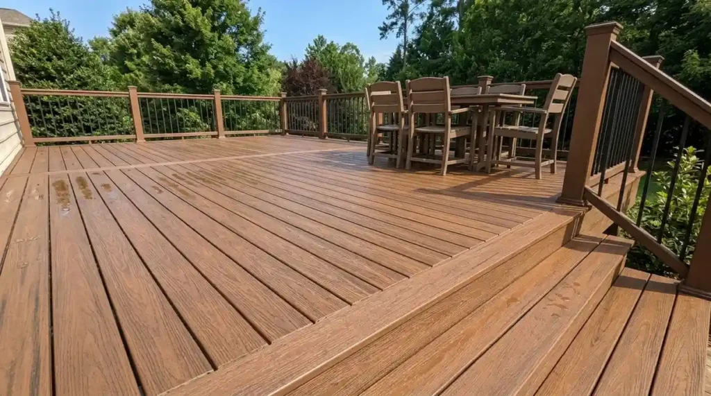 Deck Built for Superior Weather Protection
