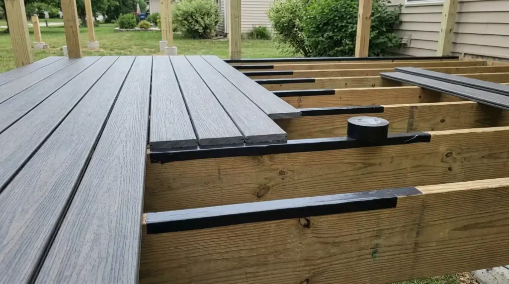 deck framing moisture protection