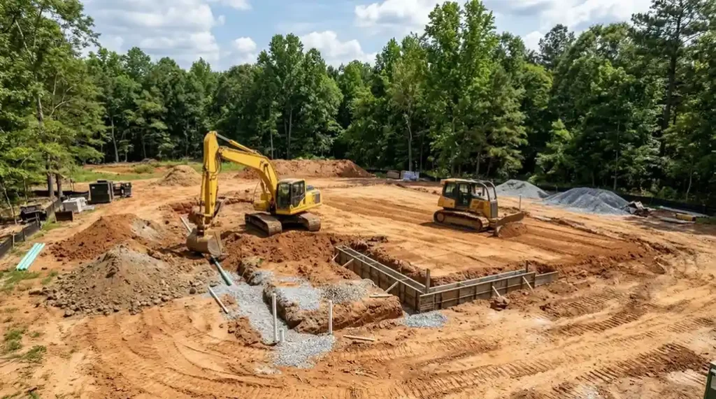 grading and excavation foundation contractor