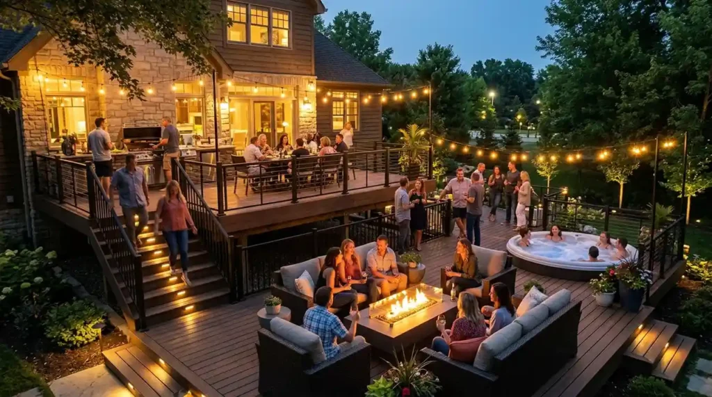 Multi-Level Entertainment Hubs