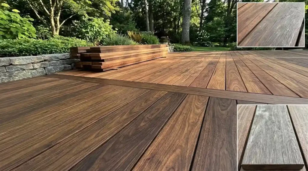 premium hardwoods and cedar