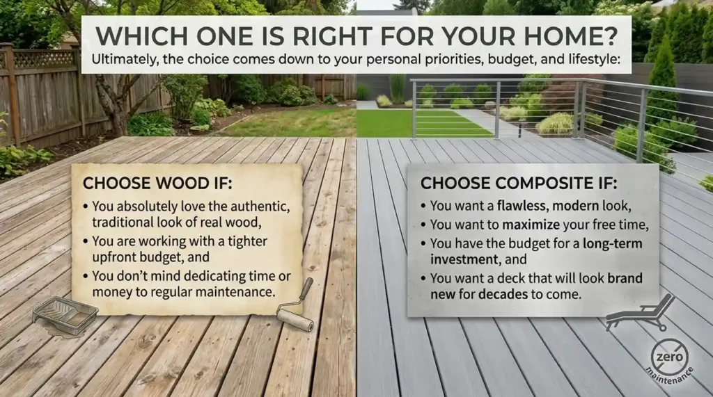 wood versus composite deck