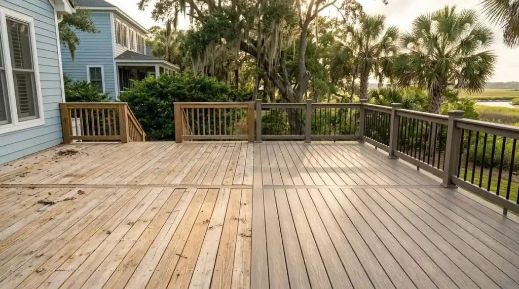 Wood vs Composite Decking: Which Is Better for South Carolina Homes?