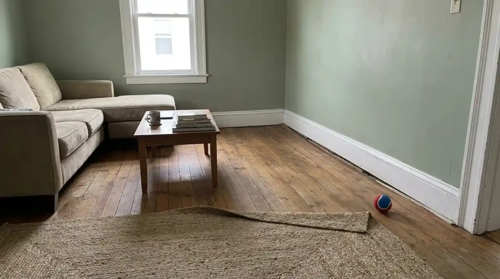 uneven, sloping, or sagging floors